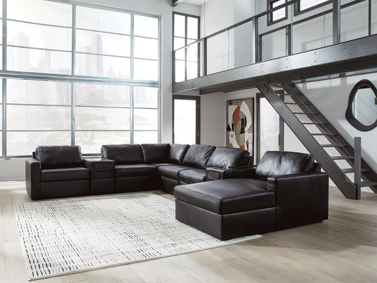 ModMax II 8-Piece Sectional with Chaise and Audio Consoles