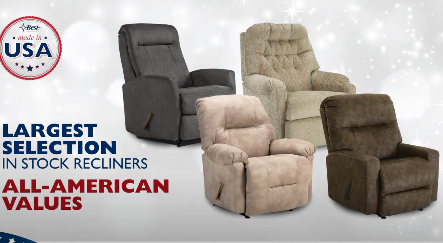 Recliners for sale near me in stock deals