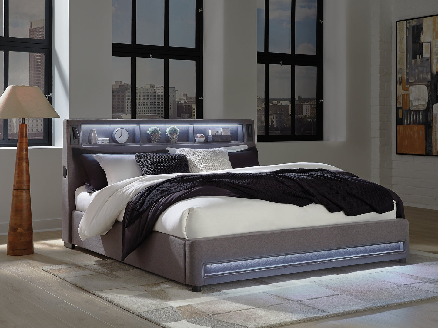 Verishaw King Upholstered Bed
