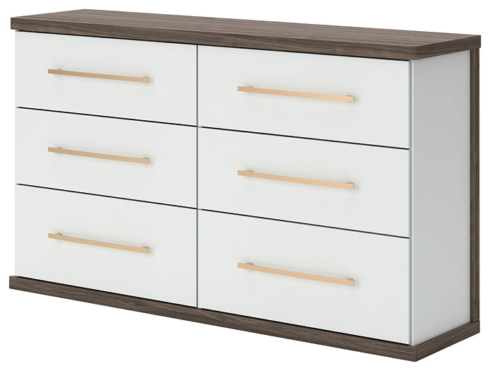 Kendanport Six Drawer Dresser
