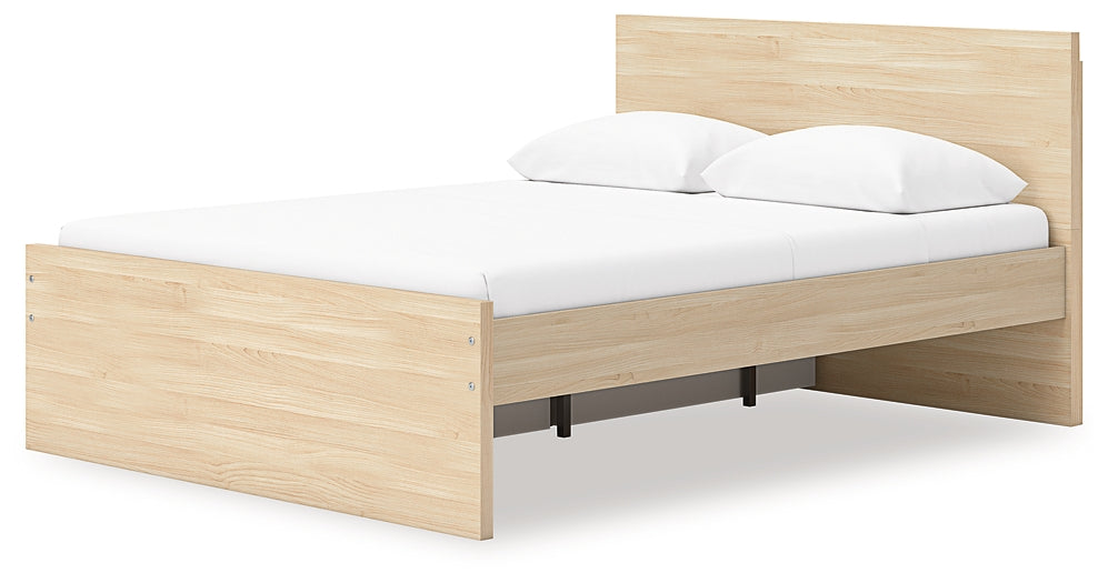 Onita Queen Panel Platform Bed with 1 Side Storage