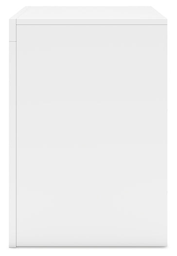 Binterglen California King Panel Bed with Mirrored Dresser, Chest and Nightstand