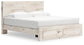 Lawroy King Panel Storage Bed with Mirrored Dresser, Chest and Nightstand