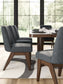 Dilenno Dining Table and 6 Chairs