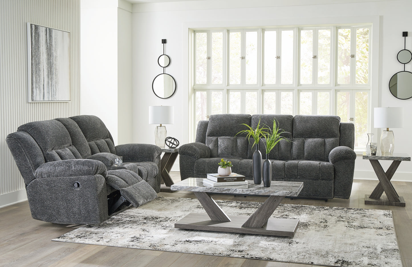 Frohn Sofa and Loveseat
