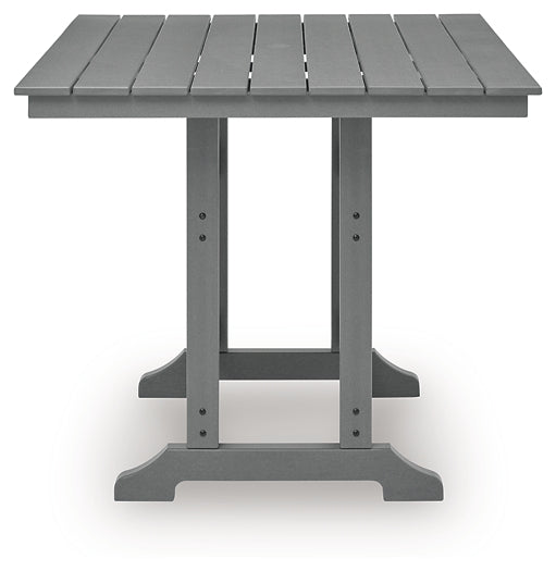 Sanctuary Beach Square Counter TBL w/UMB OPT