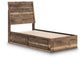 Chirason Twin Panel Bed with Storage