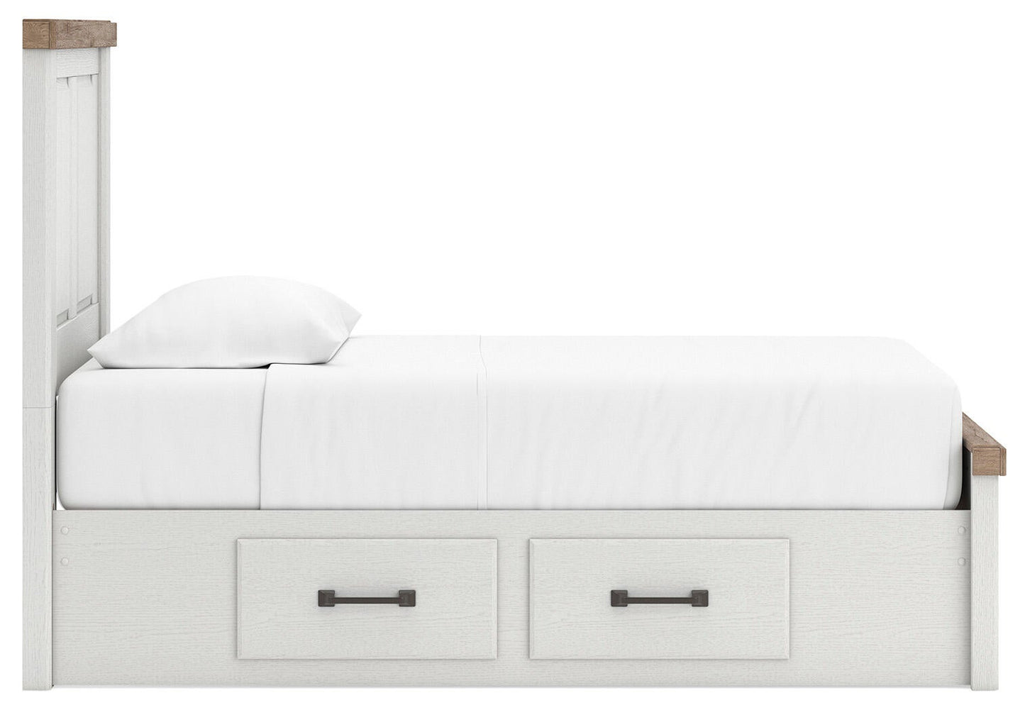 Savonport Twin Panel Bed with Storage