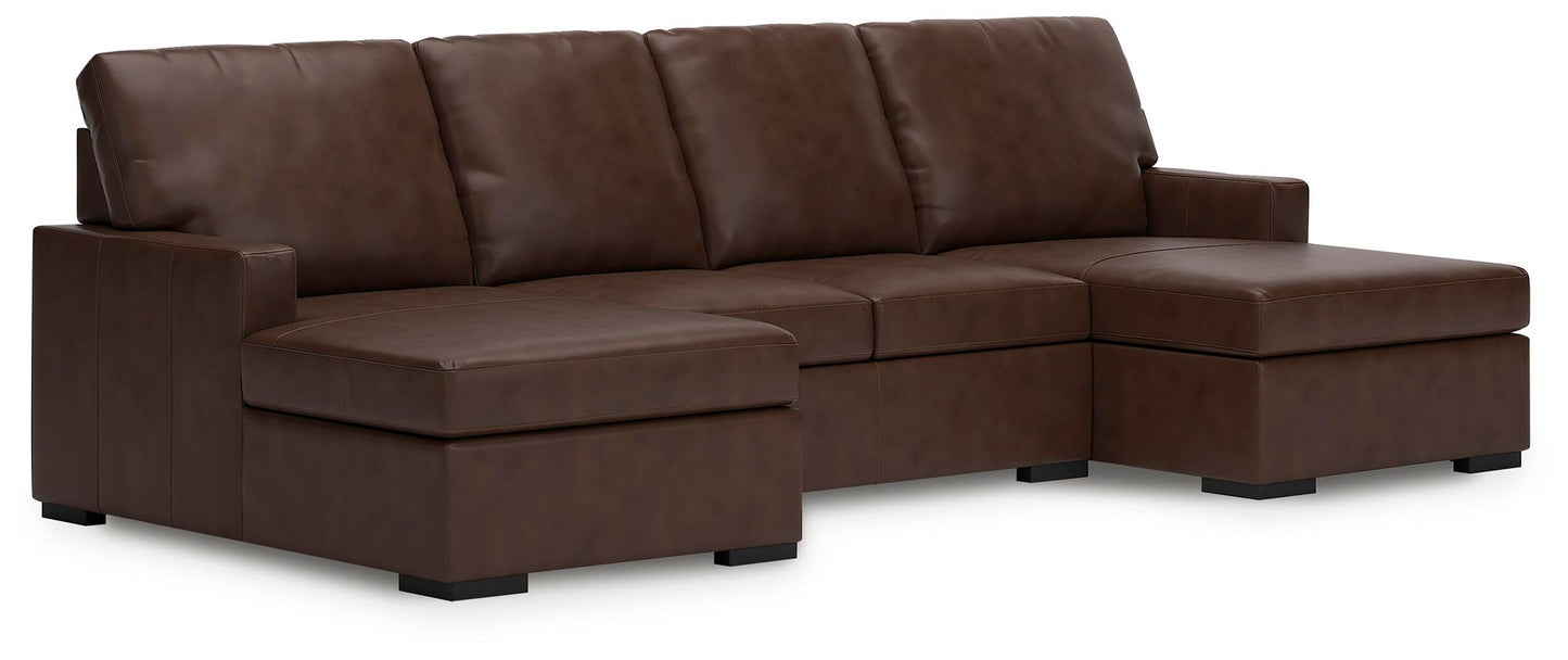 McDowlan 3-Piece Sectional with Double Chaise