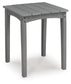 Cove Beach Square End Table